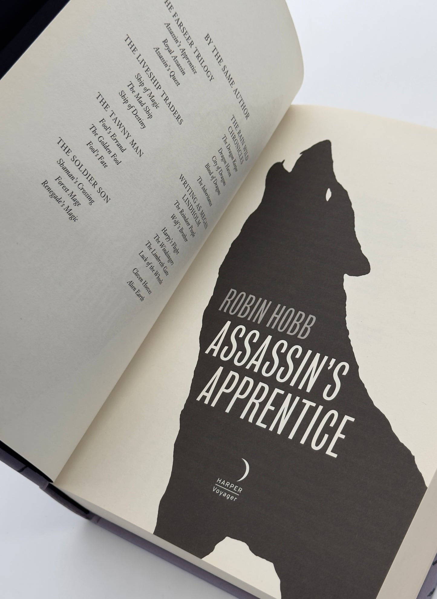 Assassin's Apprentice — Robin Hobb | HarperVoyager Clothbound Edition