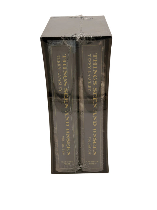 Things Seen and Unseen by Terry Lamsley — Centipede Press 2-Volume Set