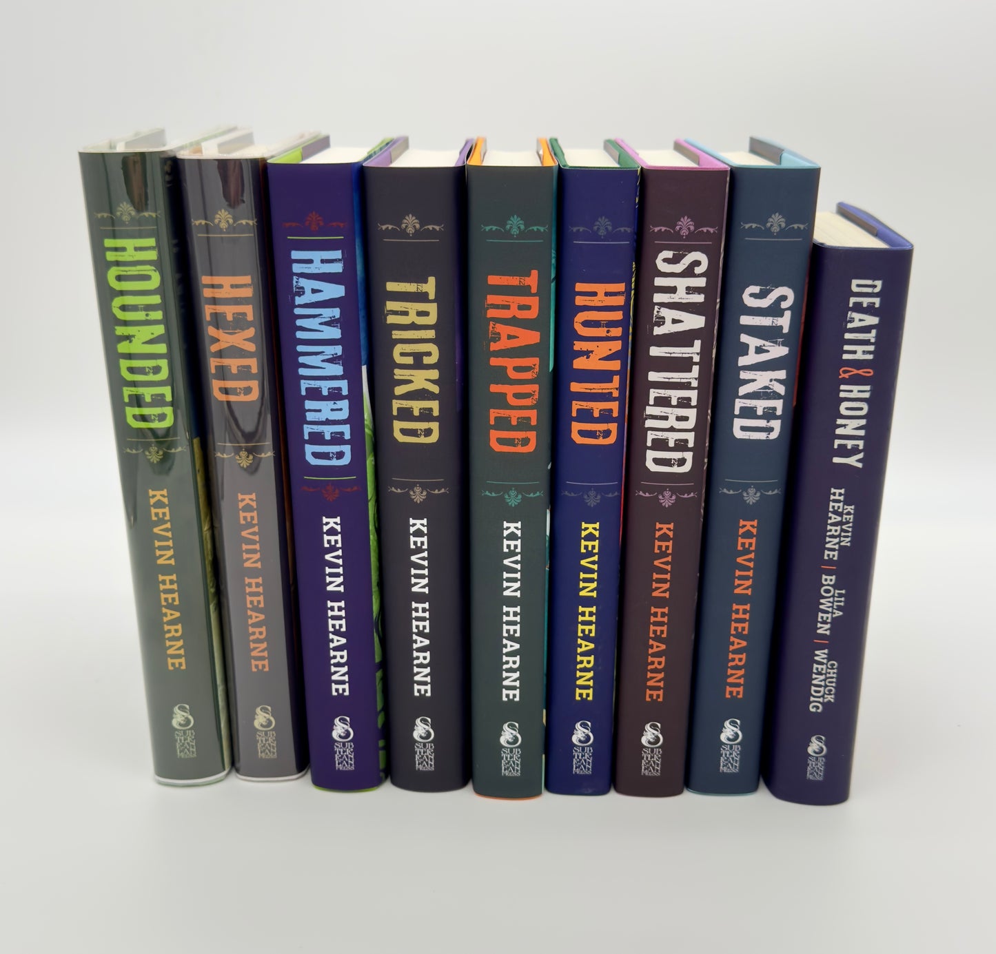 The Iron Druid Chronicles Kevin Hearne S&N set with rights