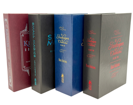 The Innkeeper Chronicles Vol. I & II — Matching Lettered Subterranean Press Set