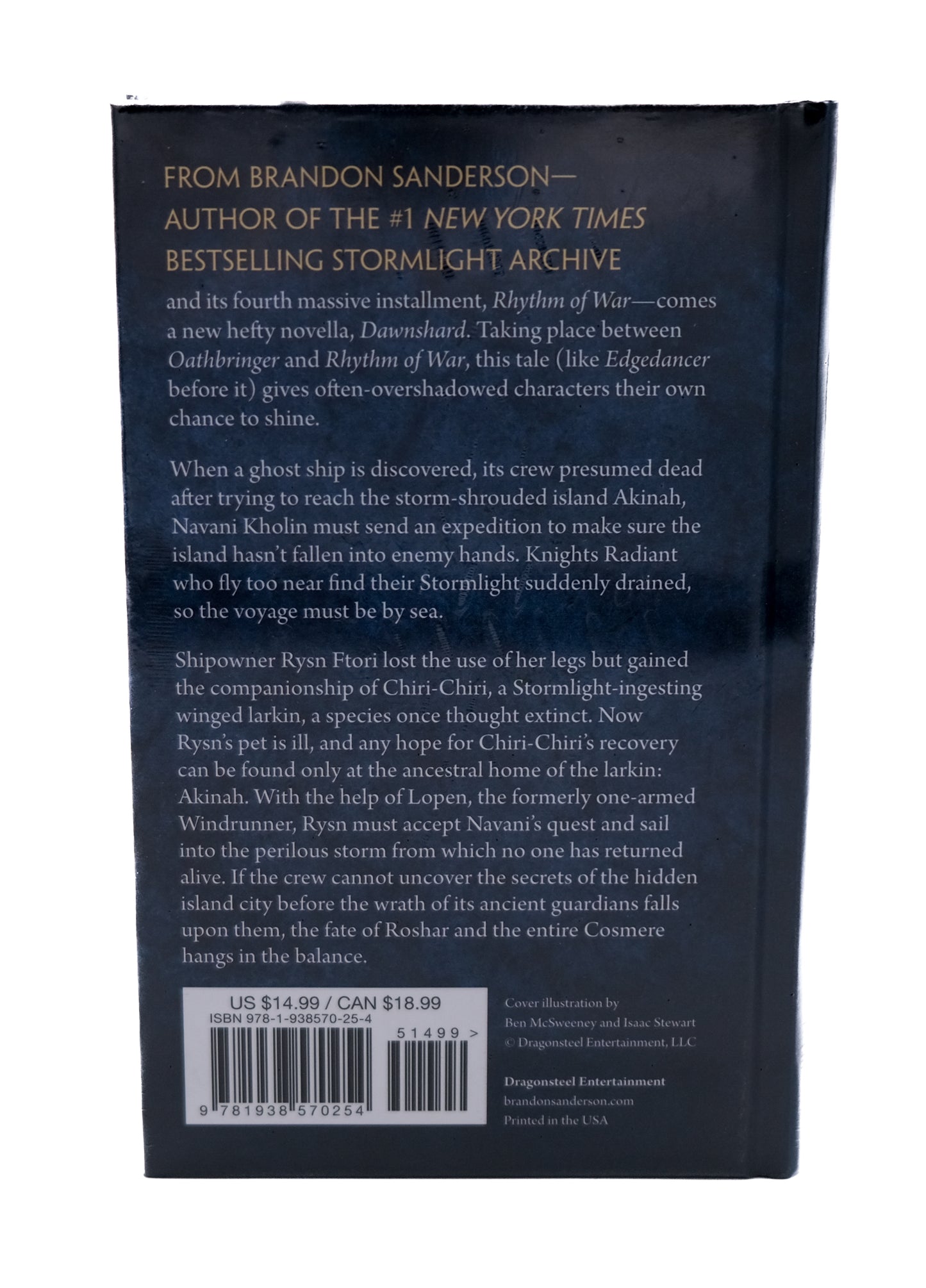 Dawnshard: From The Stormlight Archive by Brandon Sanderson sealed