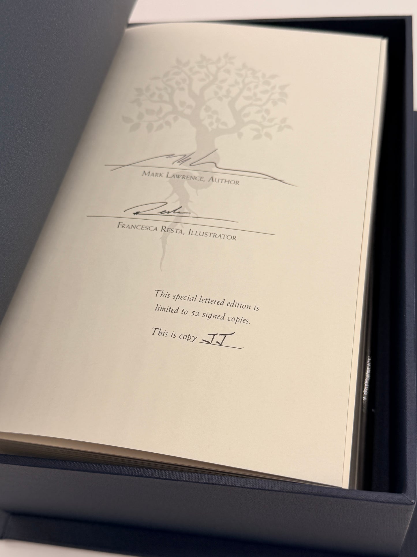 The Red Queen's War, The Book Of The Ancestor Lettered Grim Oak Press