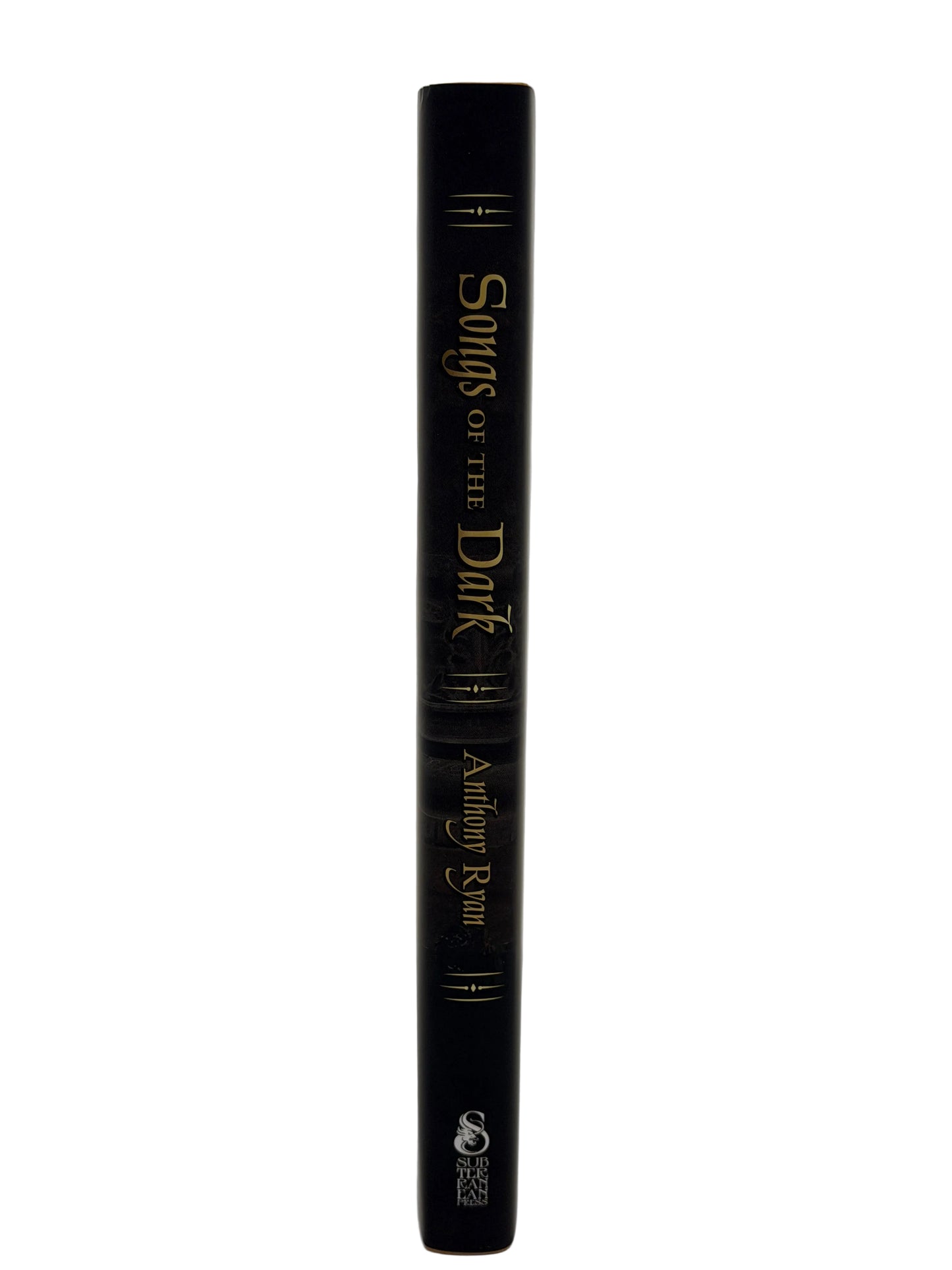 Songs of the Dark By Anthony Ryan Numbered Subteranean Press