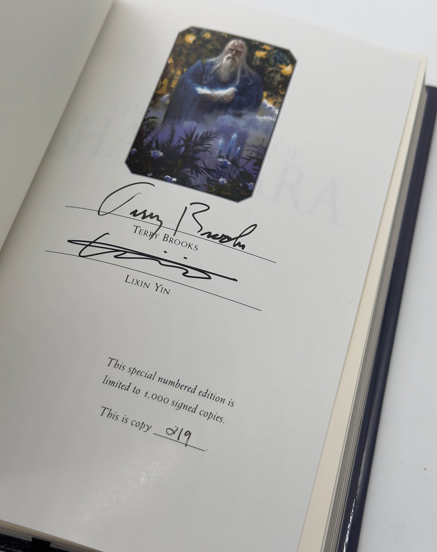 The Scions of Shannara and The Druid and Elf Queen of Shannara S&N with RIGHTS Grim Oak Press