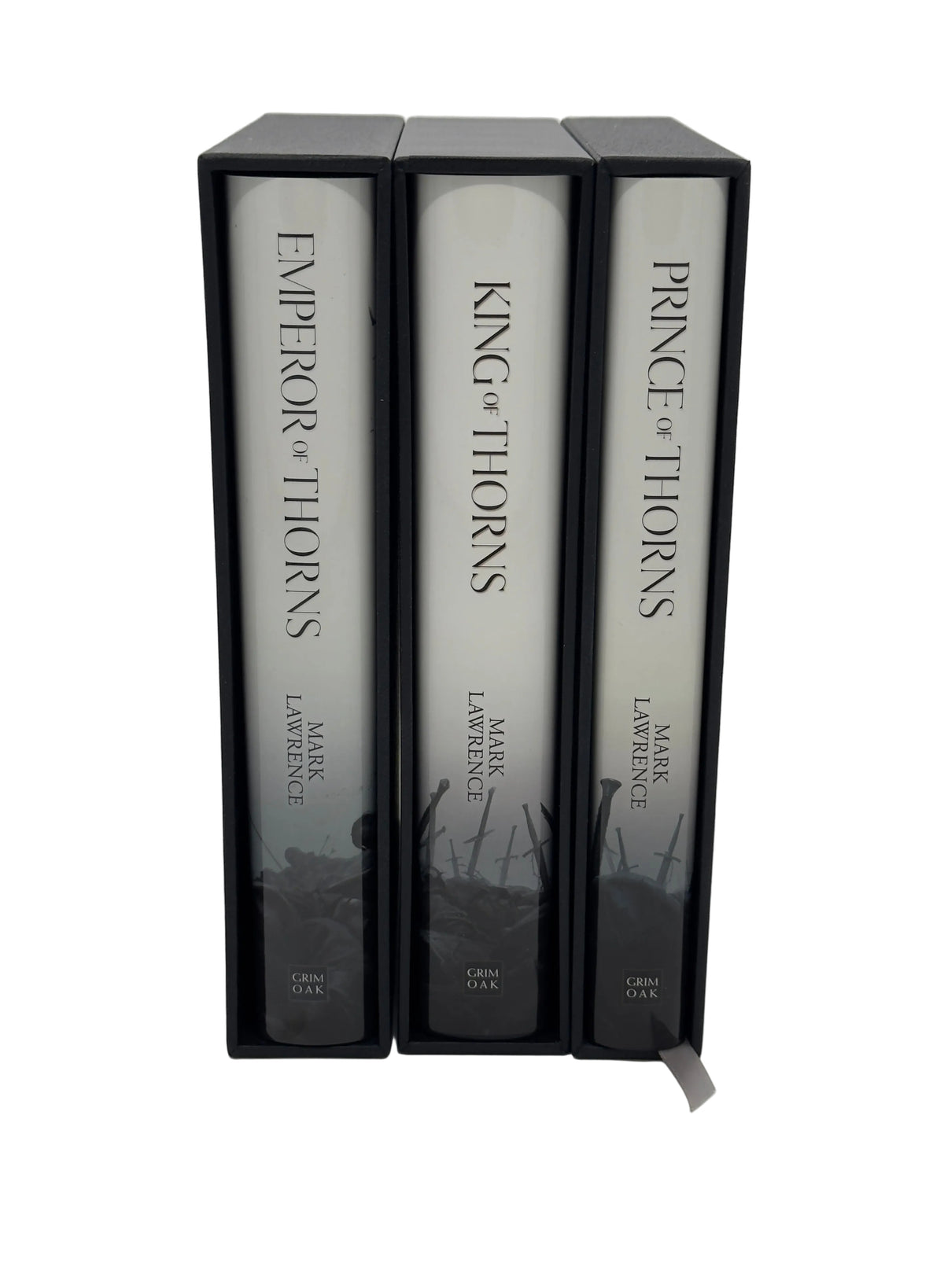 The Broken Empire Trilogy — Mark Lawrence | Matching Numbered Grim Oak Press Set
