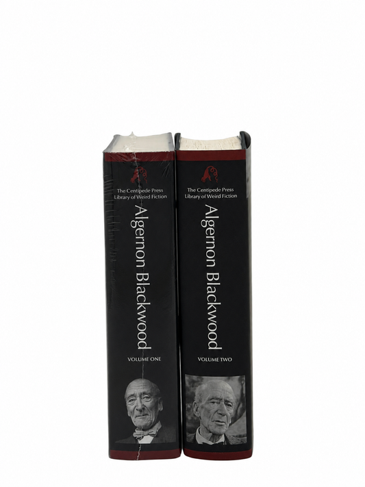 Algernon Blackwood Centipede Press two-volume set, with Volume One in its plastic wrapping
