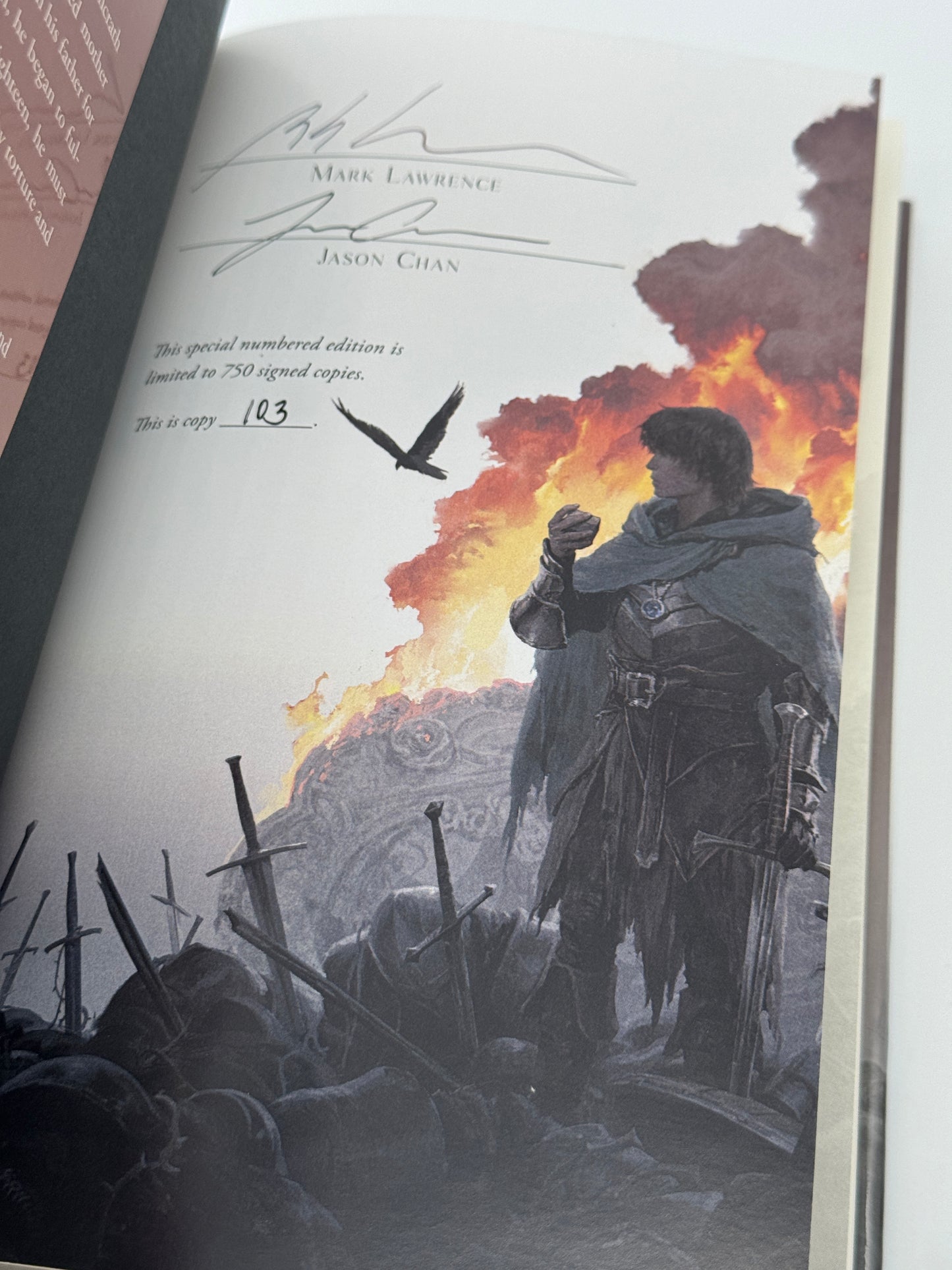The Broken Empire Trilogy — Mark Lawrence | Matching Numbered Grim Oak Press Set
