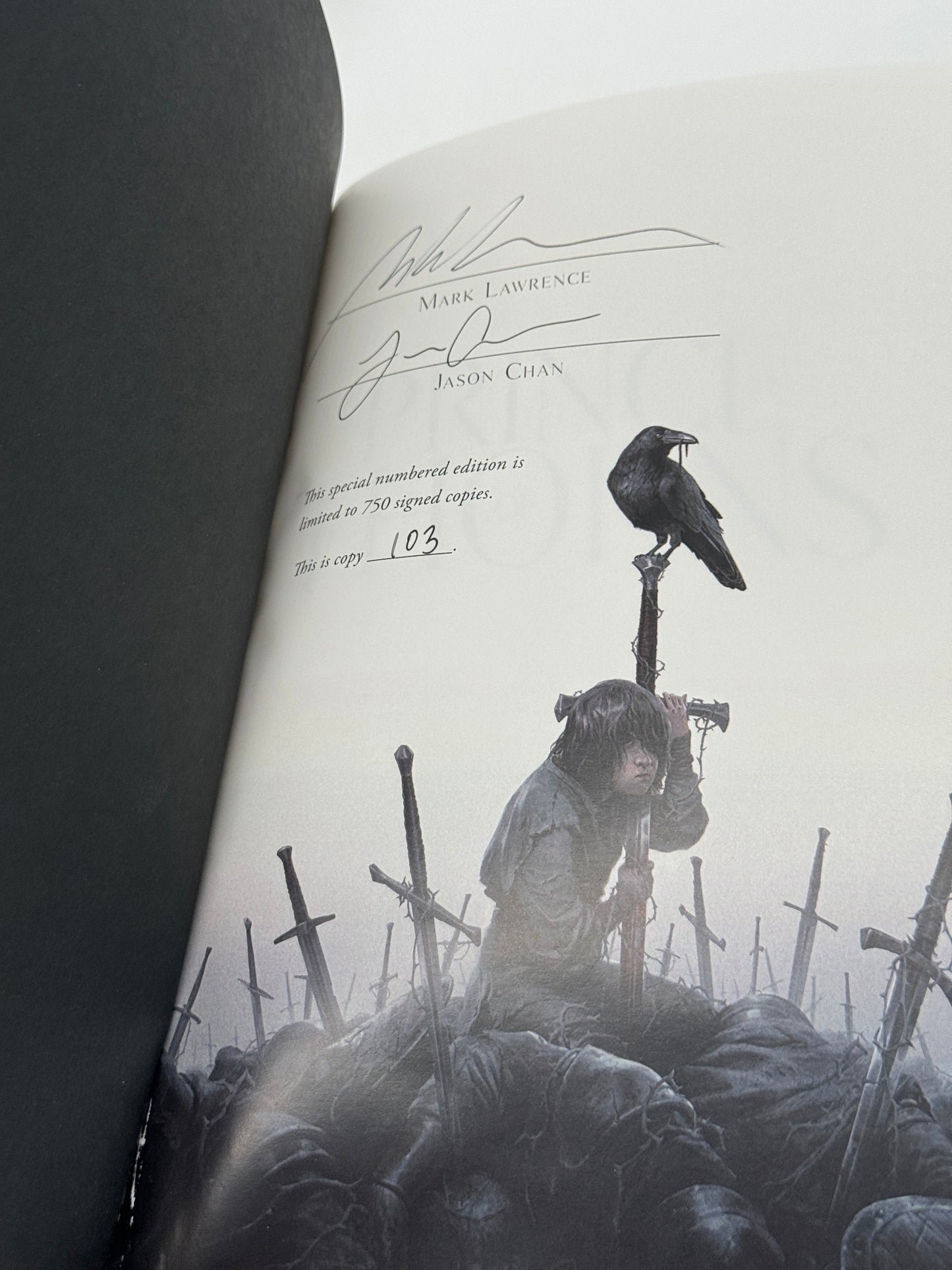 The Broken Empire Trilogy — Mark Lawrence | Matching Numbered Grim Oak Press Set