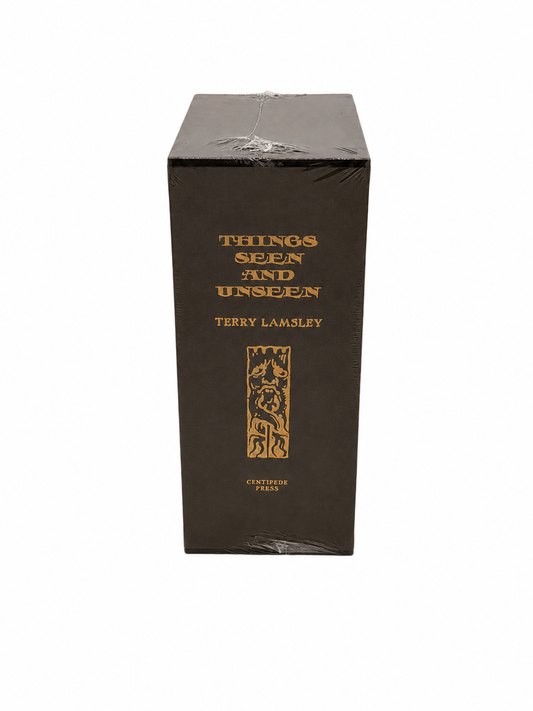 Things Seen and Unseen by Terry Lamsley, Centipede Press slipcased set in shrink wrap